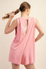 Cotton Poly Romper