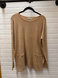 Viscose Front Pockets Sweater