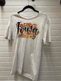 Quilted Iowa Graphic T-shirt