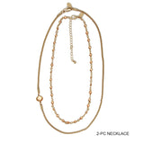 2 Set Of Nks - Color Beads Link
