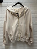Zip-up Fleece Hoodie Jacket