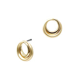 Tt 2 Line Circle Earring
