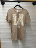 Ia Plaid Graphic T-shirt