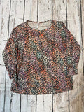 Long Sleeve Print Top