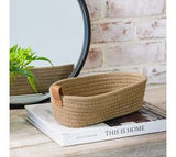 Small Khaki Basket