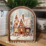 Arch Top Framed Art