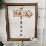 Welcome To The North Pole 8x10