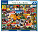 National Park Badges - 1000 Piece Jigsaw Puzzle