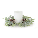 Pine Candle Ring 14"D Plastic (Fits A 3" Candle)