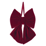 Bow Ornament 11"h Fabric
