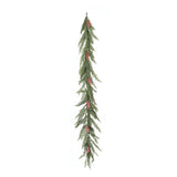 Pine And Berry Garland 6.5'l Plastic (fresh Touch)