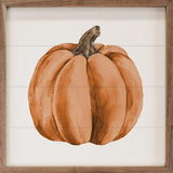 Watercolor Orange Pumpkin 16x16