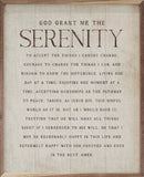 God Grant Me Serenity 8x10