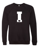 Big I Iowa Premium Bella Canvas Sweatshirt