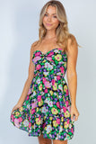 Sleeveless Floral Print Woven Dress - FINAL SALE!