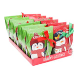 Assorted Santa's Friends Cocoa With Whisk 6 And 6, 12/cs