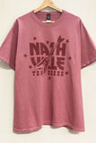 Nashville Oversized Graphic Tee Non-returnable Short Sleeve "nashville Tennessee" Electrical Guitar