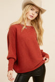 Ribbed Knit Sweater