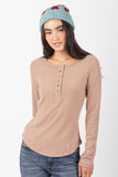 Soft Brushed Easy Knit Top