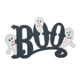 Wood Ghostly Boo Decor