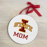 Mom Ornament Iowa State