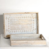 Boho Wood Tray