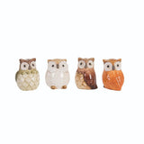 Small Terra Cotta Owl Figurine