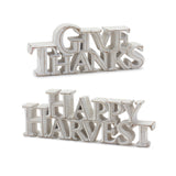 Happy Harvest and Give Thanks Sign