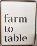 Farm To Table 24x30