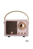 Mini Retro Radio Bluetooth Multifunction Speaker