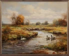 Duck Watching 24x30