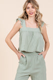 Linen Tank Top