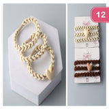 Heart Arrow Woven Hair Tie