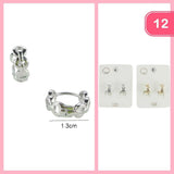 Copper Cable Chain Huggie Earring