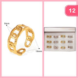 Stainless Steel Chain Like Ring