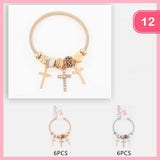 Cross Charm Bracelet
