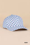 Checkered Pattern Baseball Cap