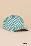 Checkered Pattern Baseball Cap