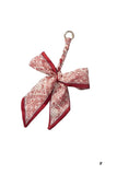 Handmade Scarf Bag Charm Keychain