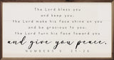 And Give You Peace Numbers 16x8
