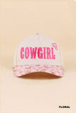 Cowgirl Two Tone Snapback Hat