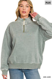 Acid Washed Fleece Sweatshirts