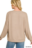 Soft Hacci Basic Pullover