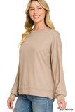Soft Hacci Basic Pullover