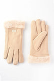 Plush Fleece Lining Thickened Touch Screen Gloves