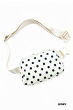 Polka Dot Everywhere Fanny Pack Bag