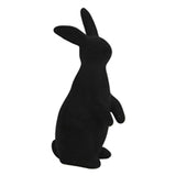 Black Simple Standing Bunny