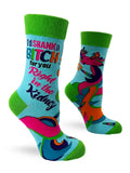 I'd Shank A Bitch For You Right In The Kidney Ladies' Socks