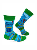 I'm No Weatherman But You Can Expect A Few Inches Tonight Men's Novelty Crew Socks