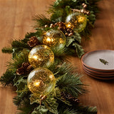 LED Ball Ornaments 3.5" x 4.5'L